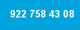 922 758 43 08